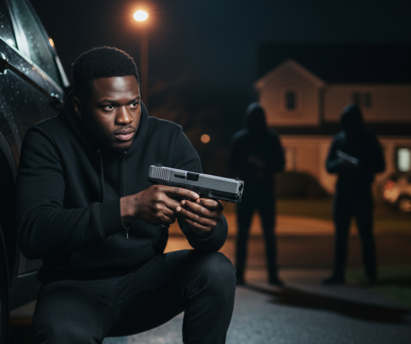 Blow TR17 Matt Chrome Blank-Firing Training Tool | Self-Defense Tool | Matt Chrome